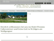 Tablet Screenshot of pension-falkensteiner.at
